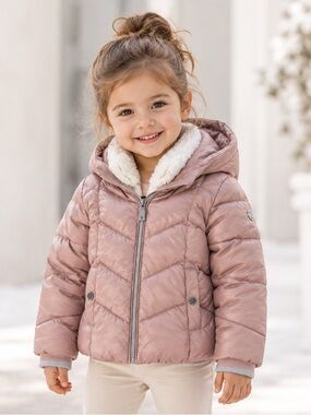 MICHAEL Michael Kors Pink Quilted Jacket  4T